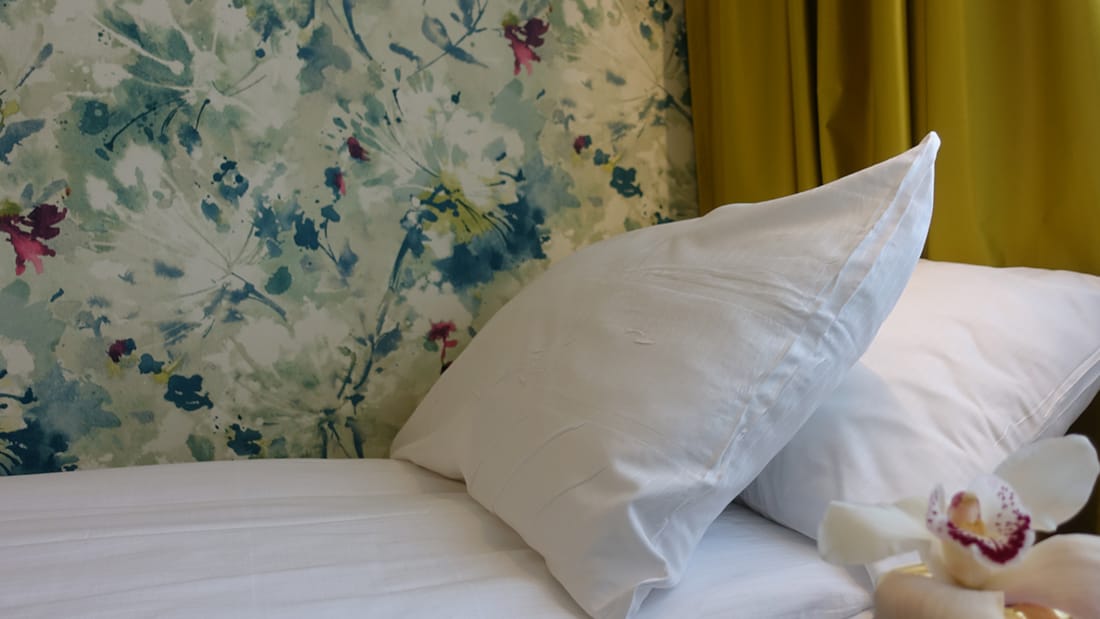 Bett im Einzelzimmer im Thon Hotel Lofoten in Svolvær