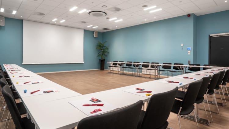 Conference room at Thon Hotel Rosenkrantz Bergen with U-table layout