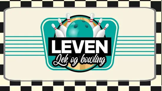 Leven lek og bowling banner