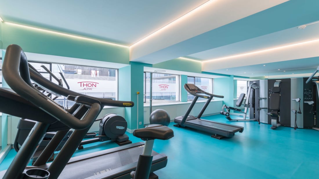 Thon Hotel Brussels City Centre fitness-rum