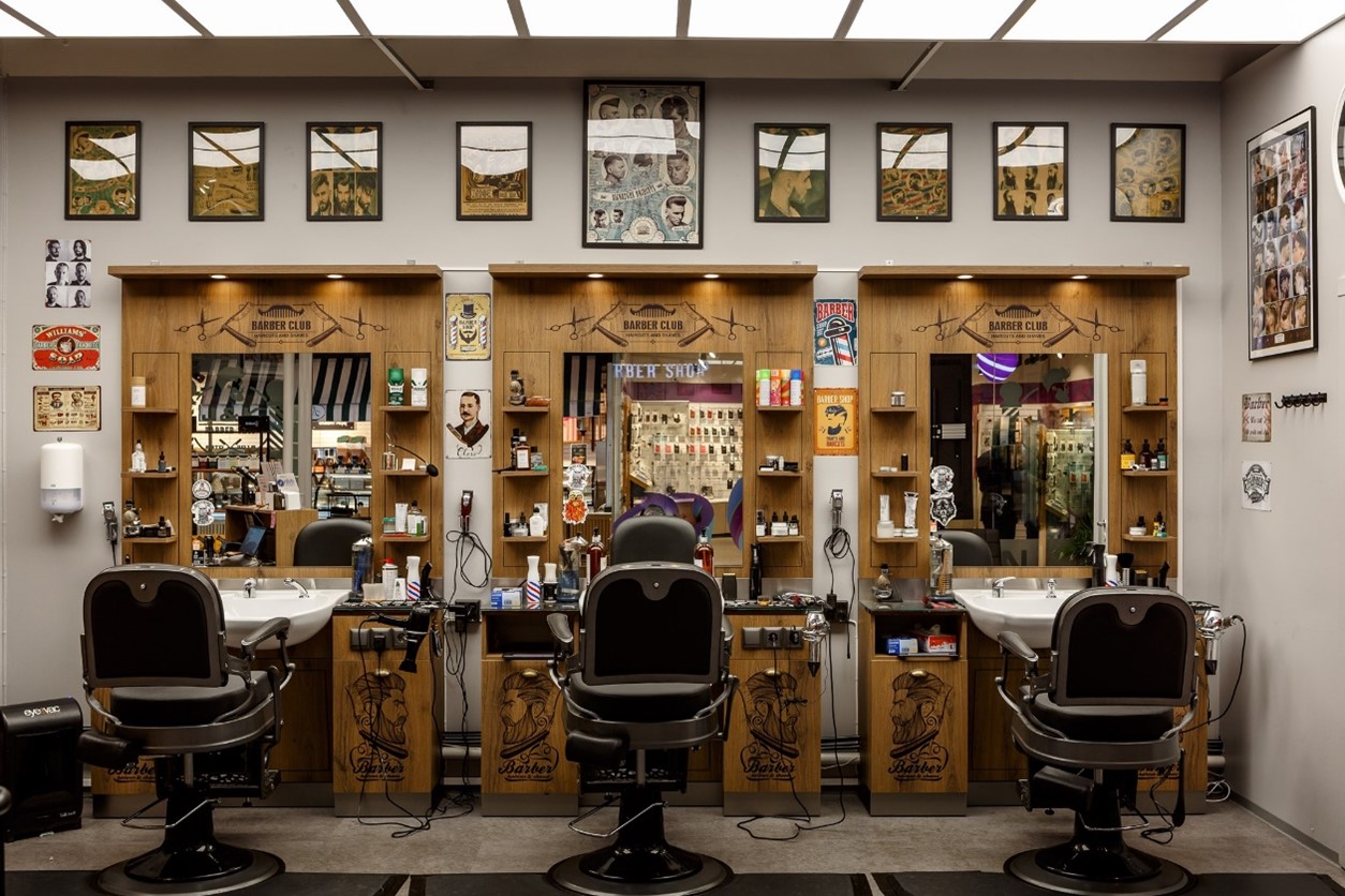 Bilde av en barbershop