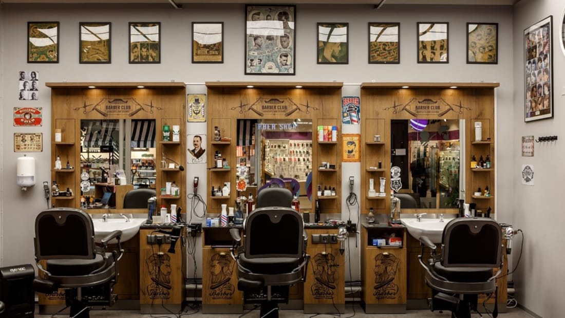 Picture of a barber shop