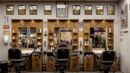 Picture of a barber shop