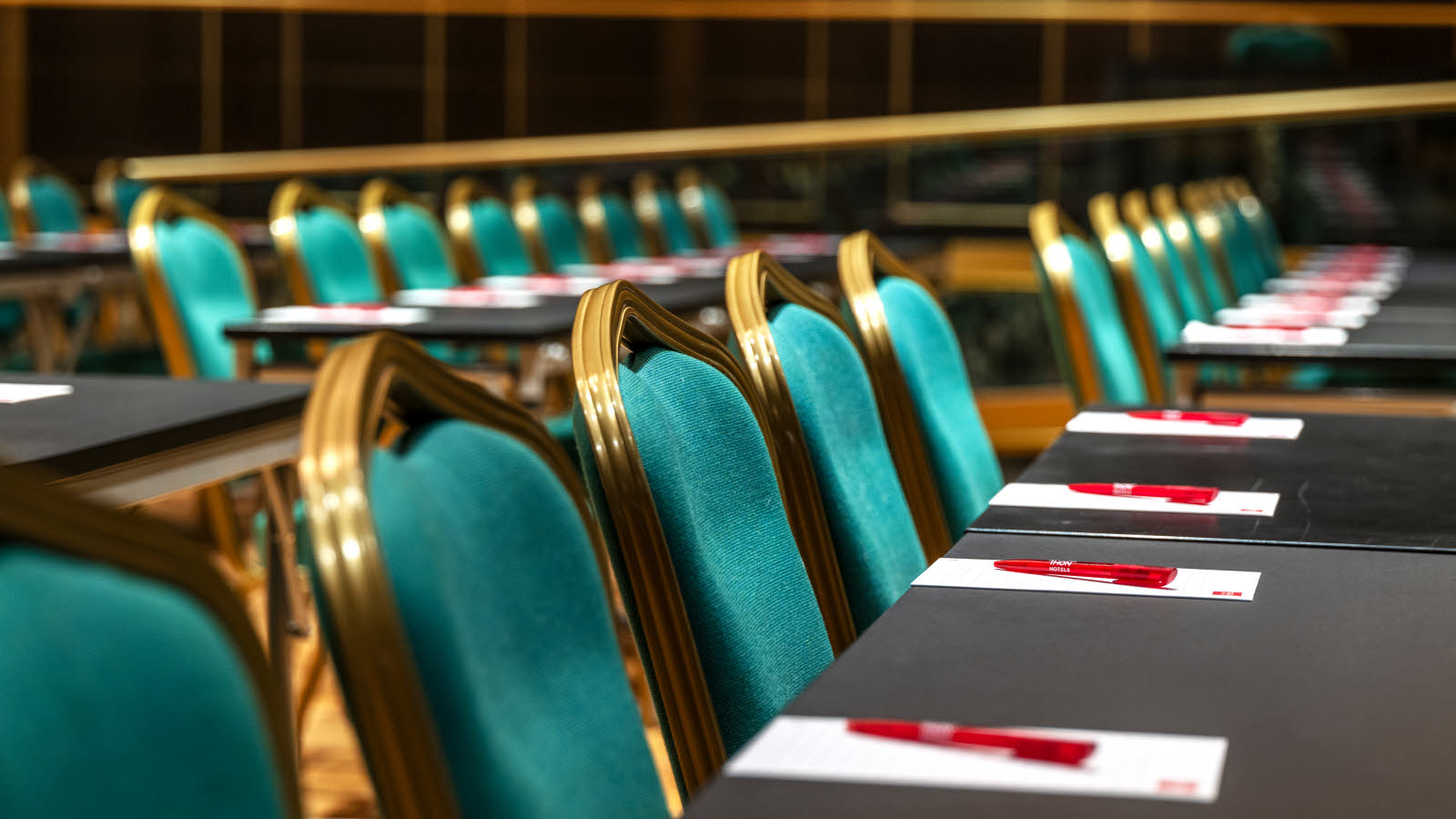 Flagstadsalen selskabsopsætning