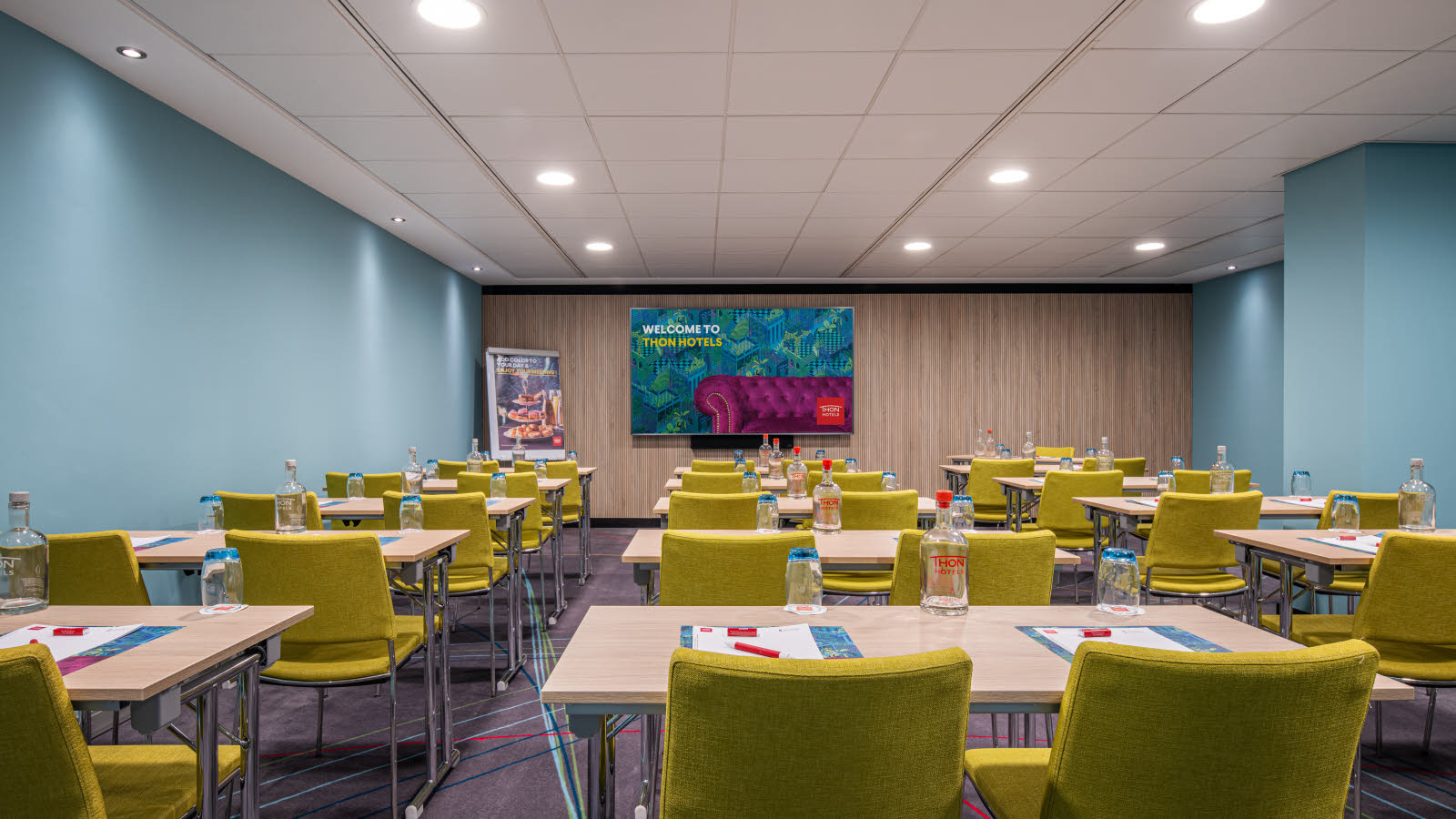 Konferenslokal med plats för 48 personer