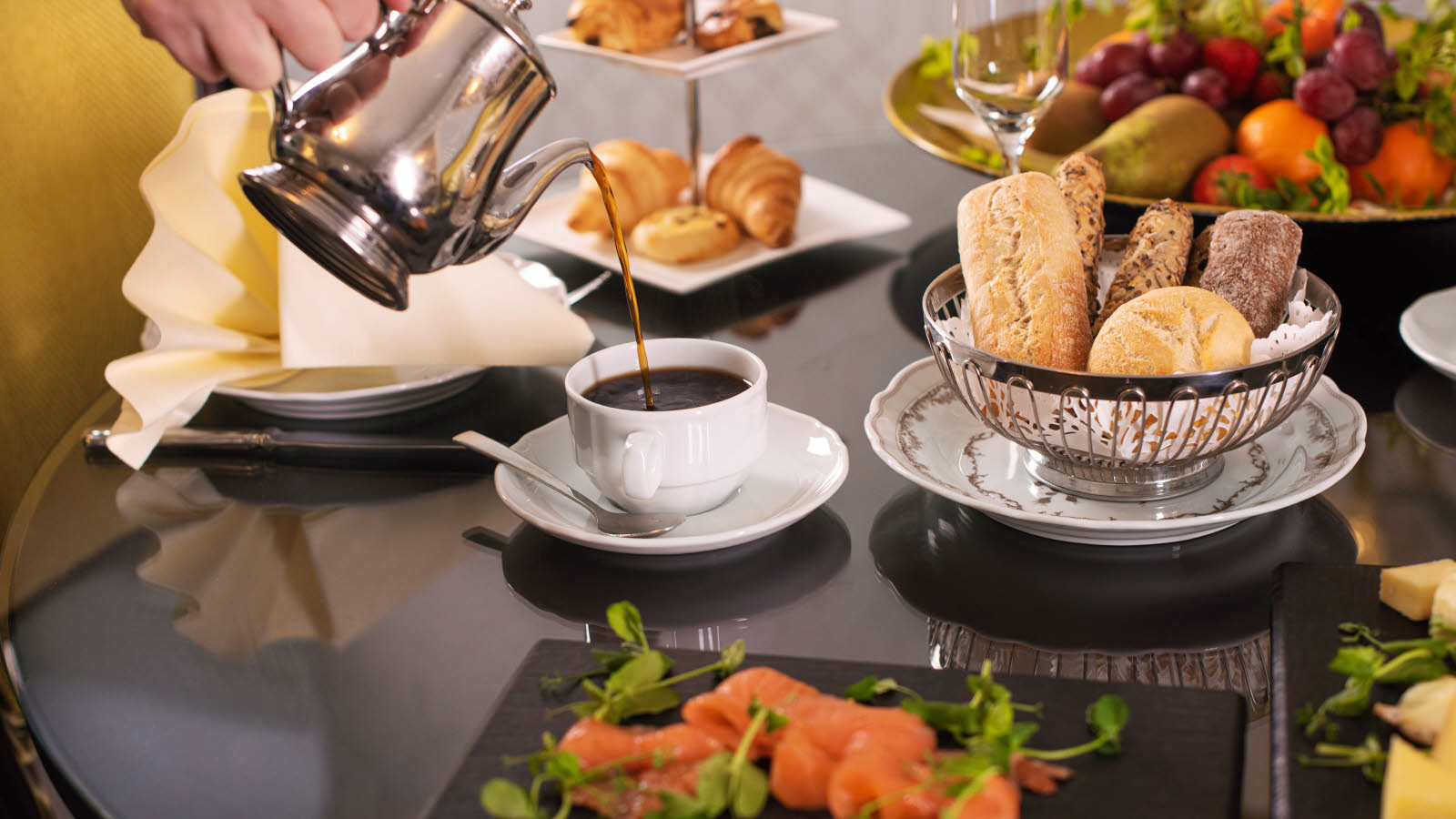 Frokost på Stanhope Hotel