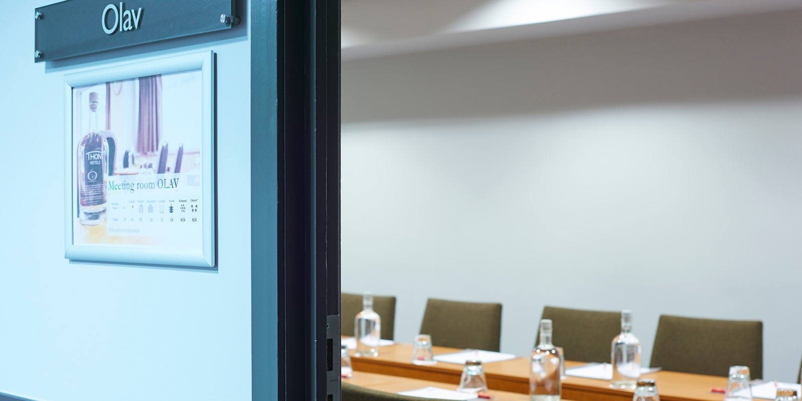 Konferencelokale med plads til op til 20 personer