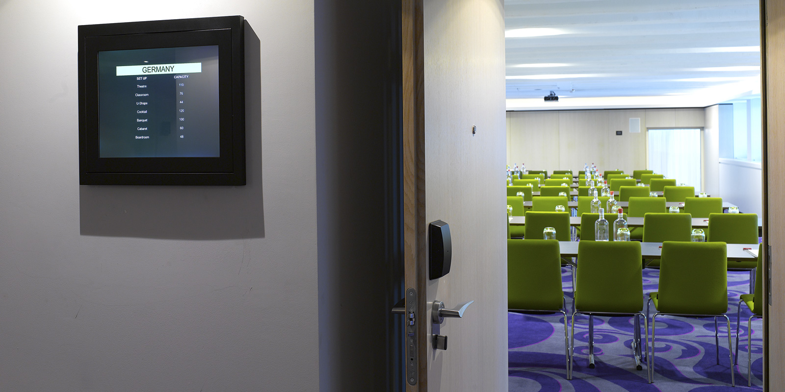 Utanför konferenssal Germany