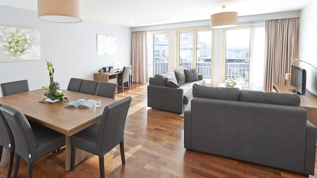 Furnished apartment for long or short time rental in Brussels