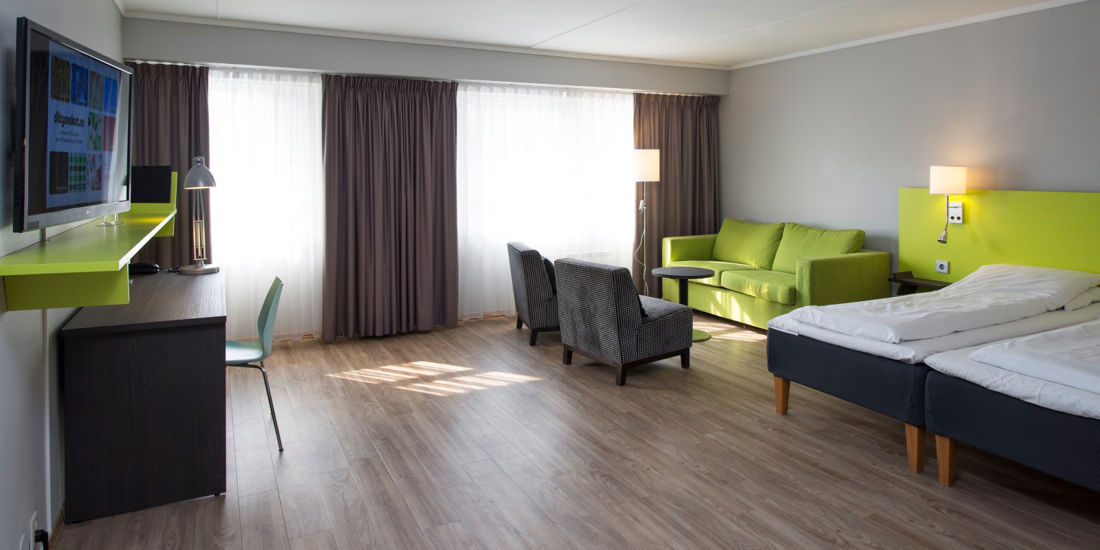A Family room at Thon Hotel Hallingdal in Ål