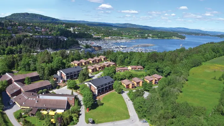Luchtfoto van Thon Partner Hotel Vettre