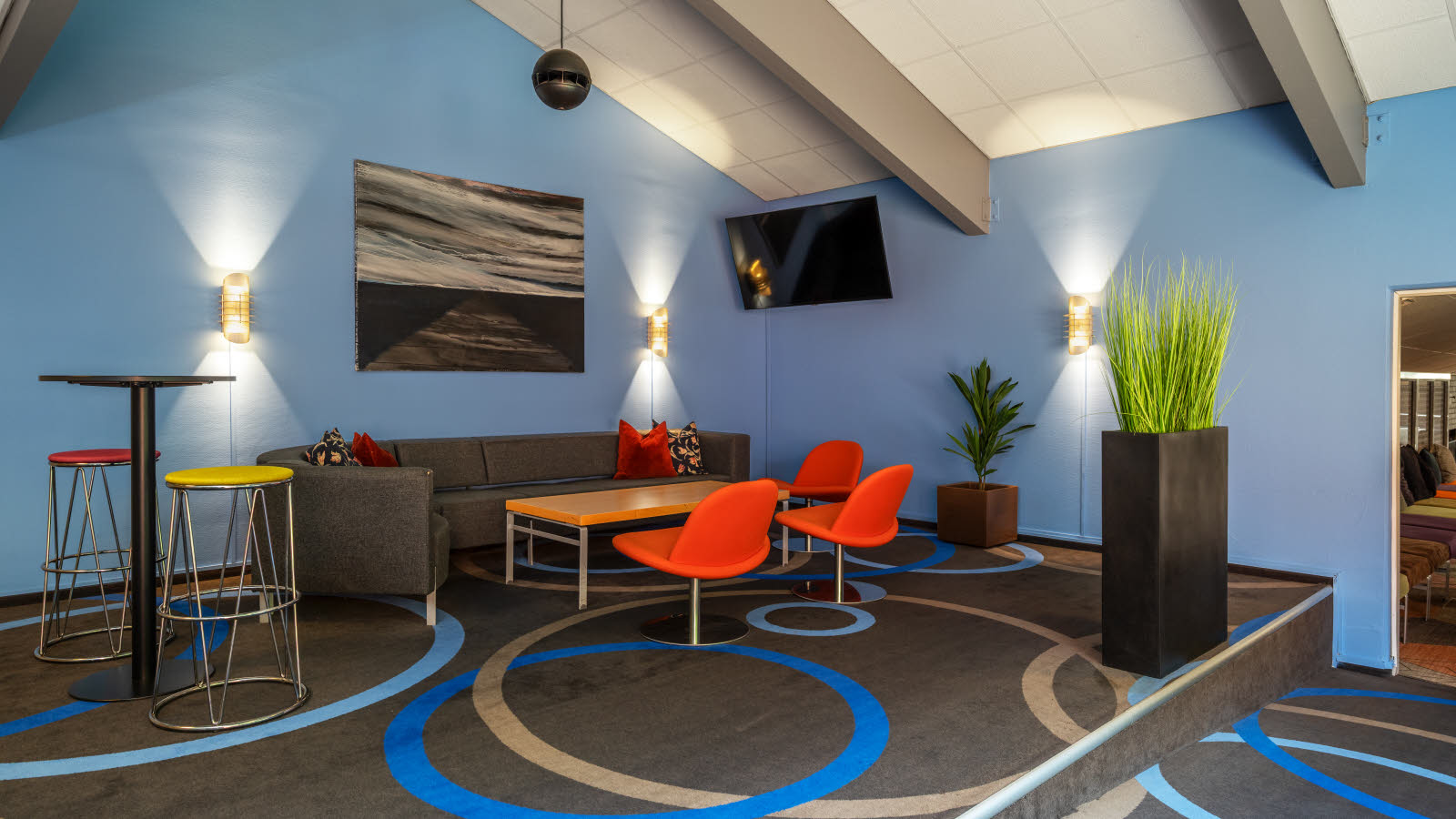 Konferencesal 7 med hestesko-opsætning