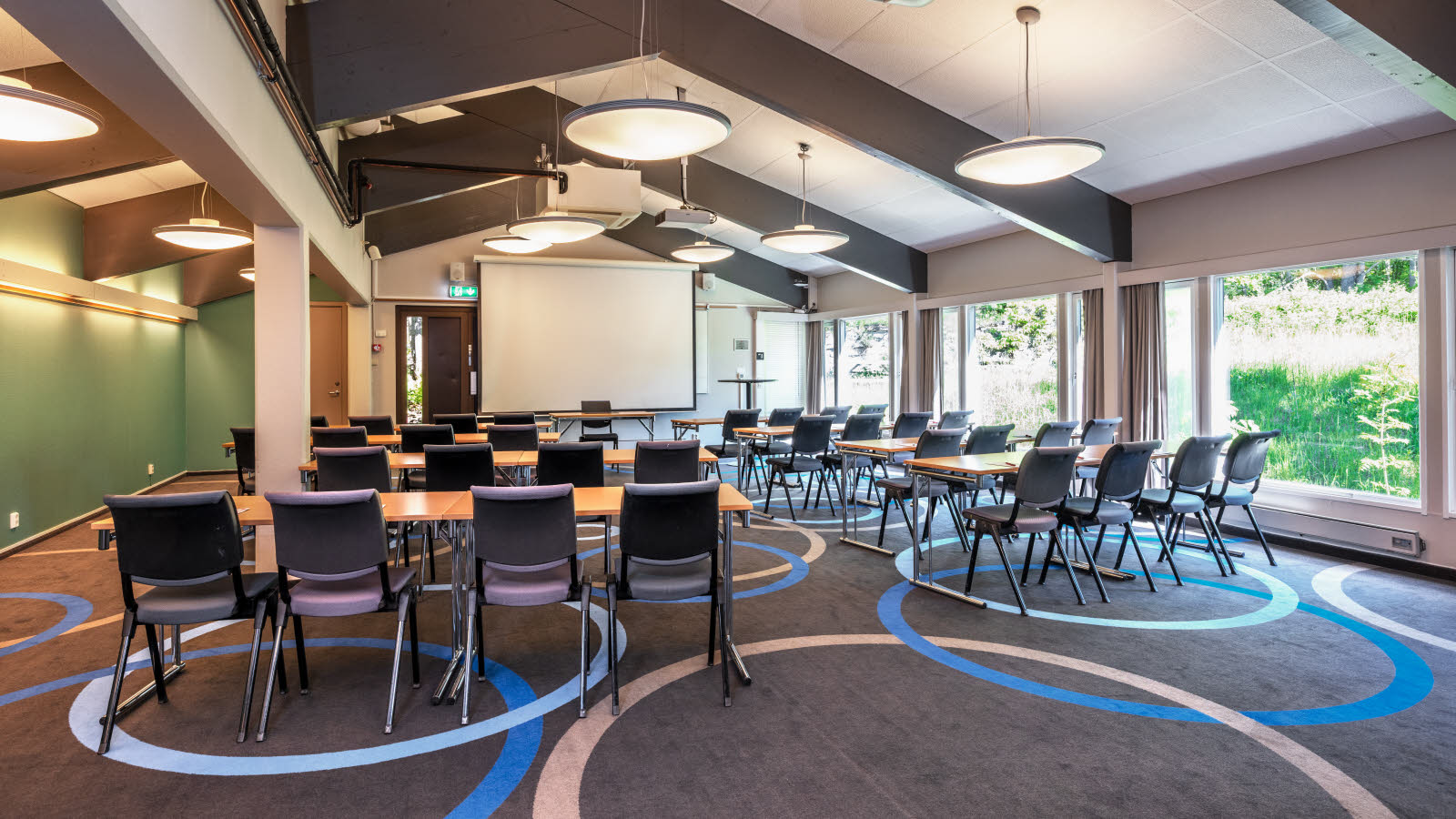 Konferencelokale med plads til 60 personer