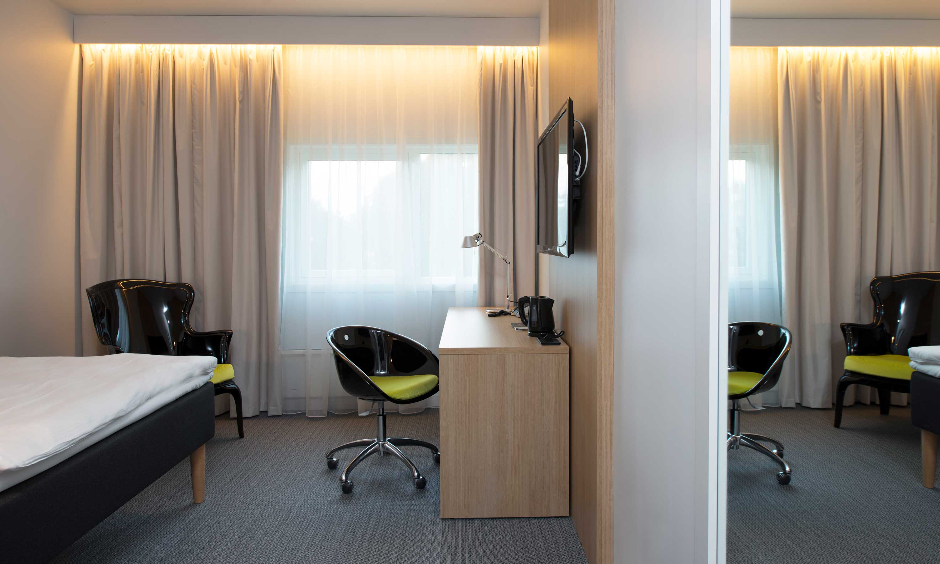 Handikaprom med dobbeltseng