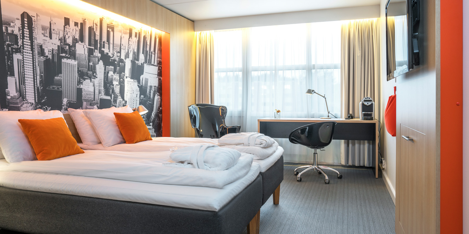 Thon Hotel Bergen Airport dobbeltseng