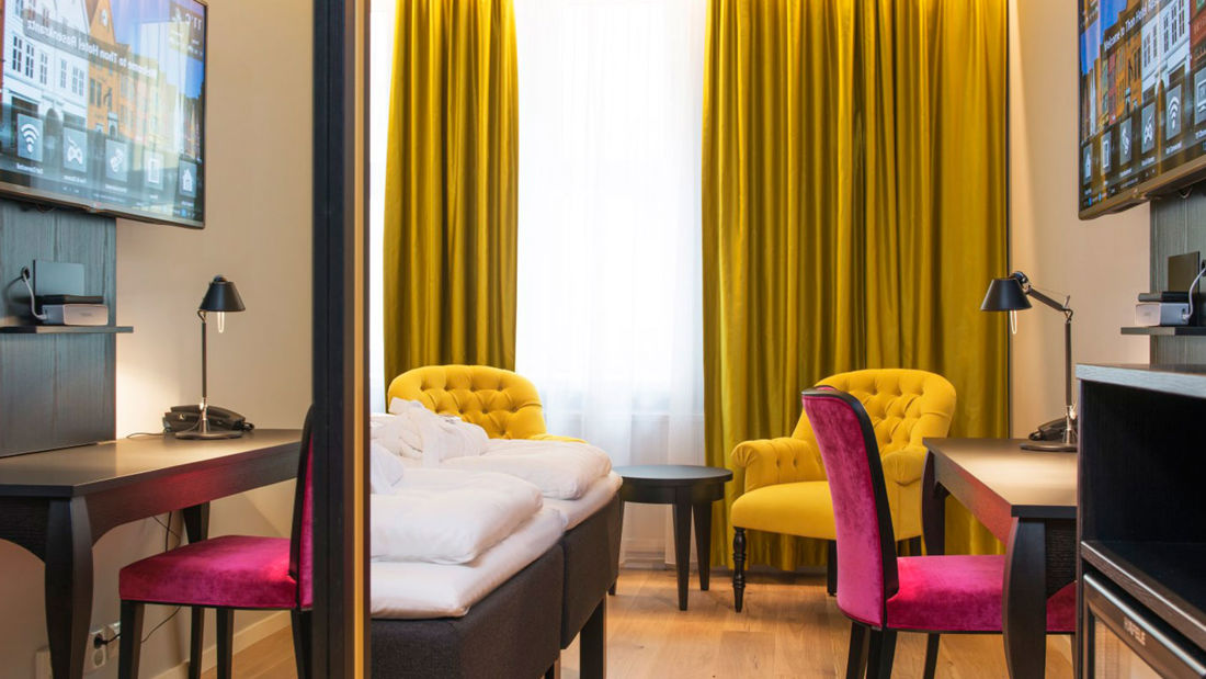 Dubbelrum på Thon Hotel Rosenkrantz Bergen