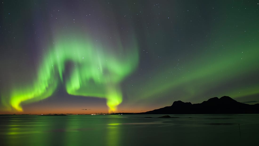 Noorderlicht boven Bodø