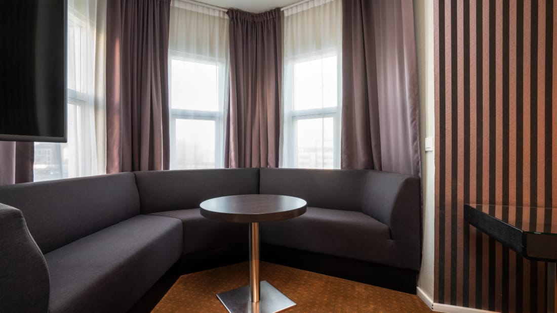 Thon Hotel Skagen sofagroep in Suite
