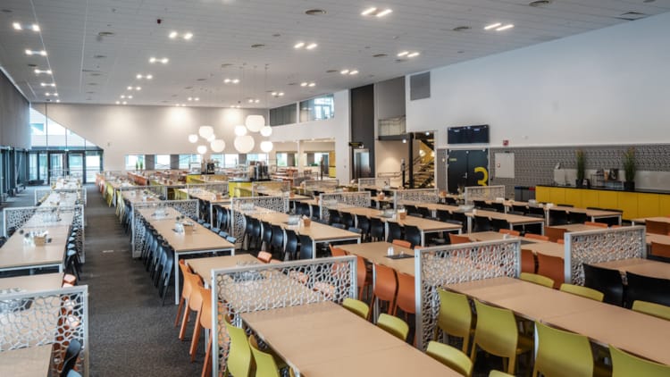 Common areas with seating at Thon Hotel Oslo Airport