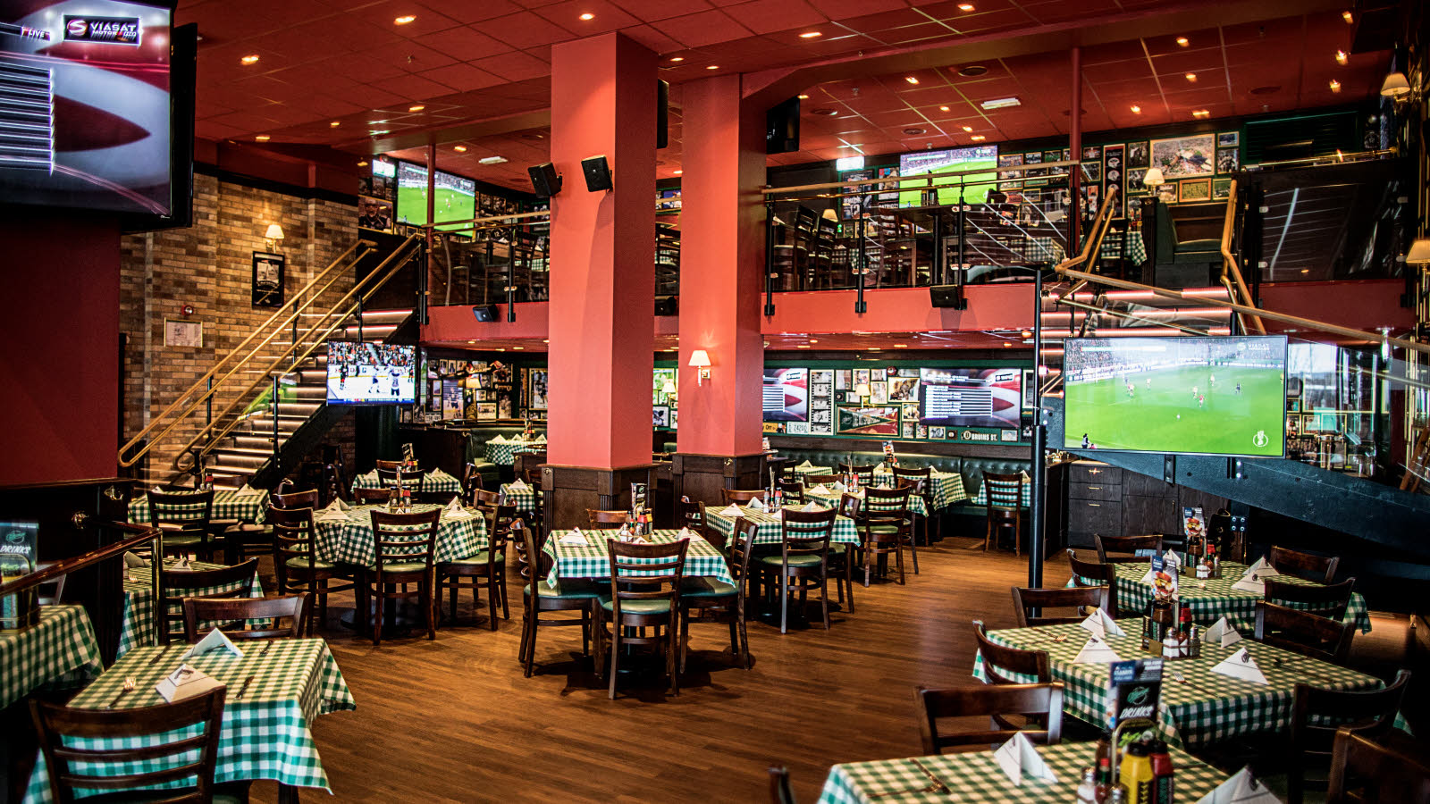 Spiseområdet hos O'Learys