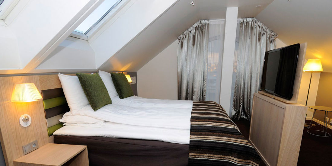 Bed in Business-kamer in Thon Hotel Hammerfest