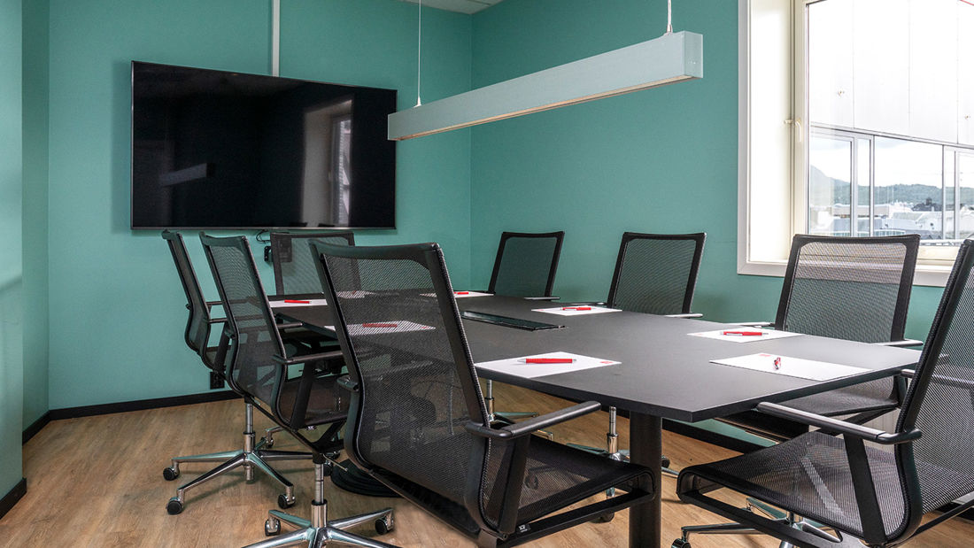 Vergaderzaal met ruimte voor 8 personen