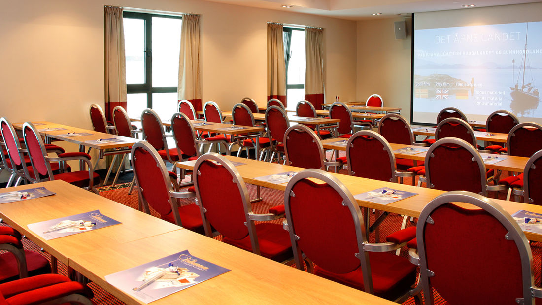 Konferensrum med plats för 60 personer