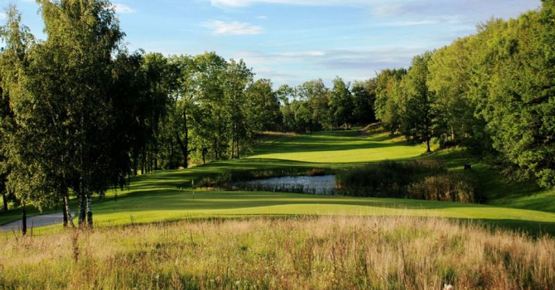 Golfbanen i Horten, Borre i solskin