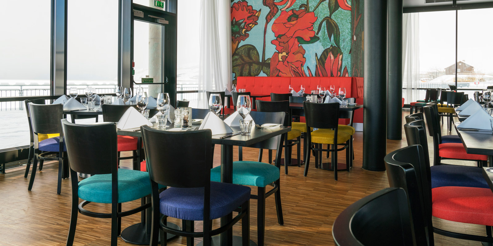 Restaurant at Thon Hotel Kirkenes