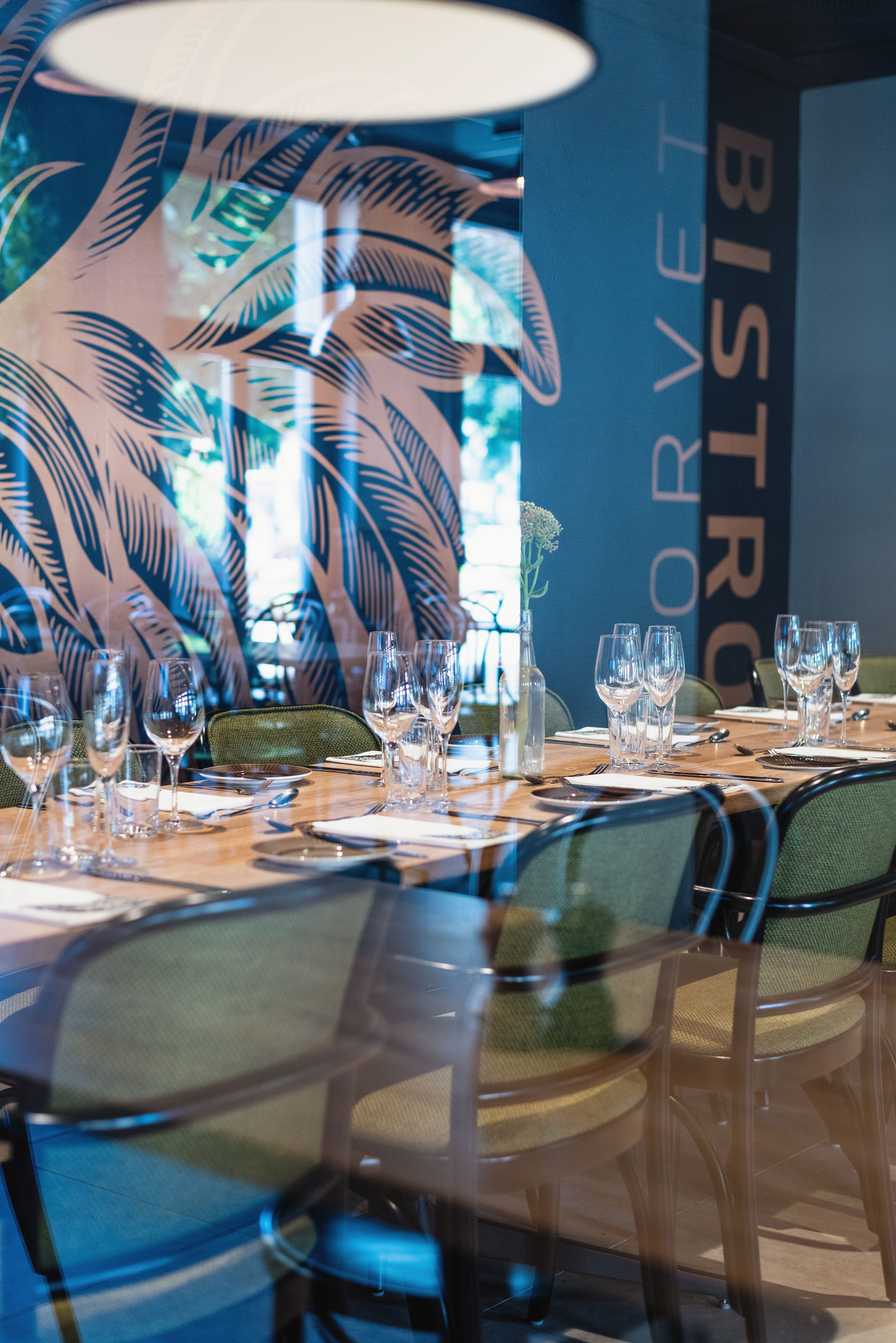 Mødelokale Hanen med selskabsopsætning