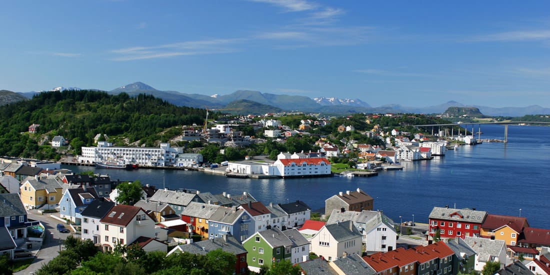  Panoramic image of Kristiansund