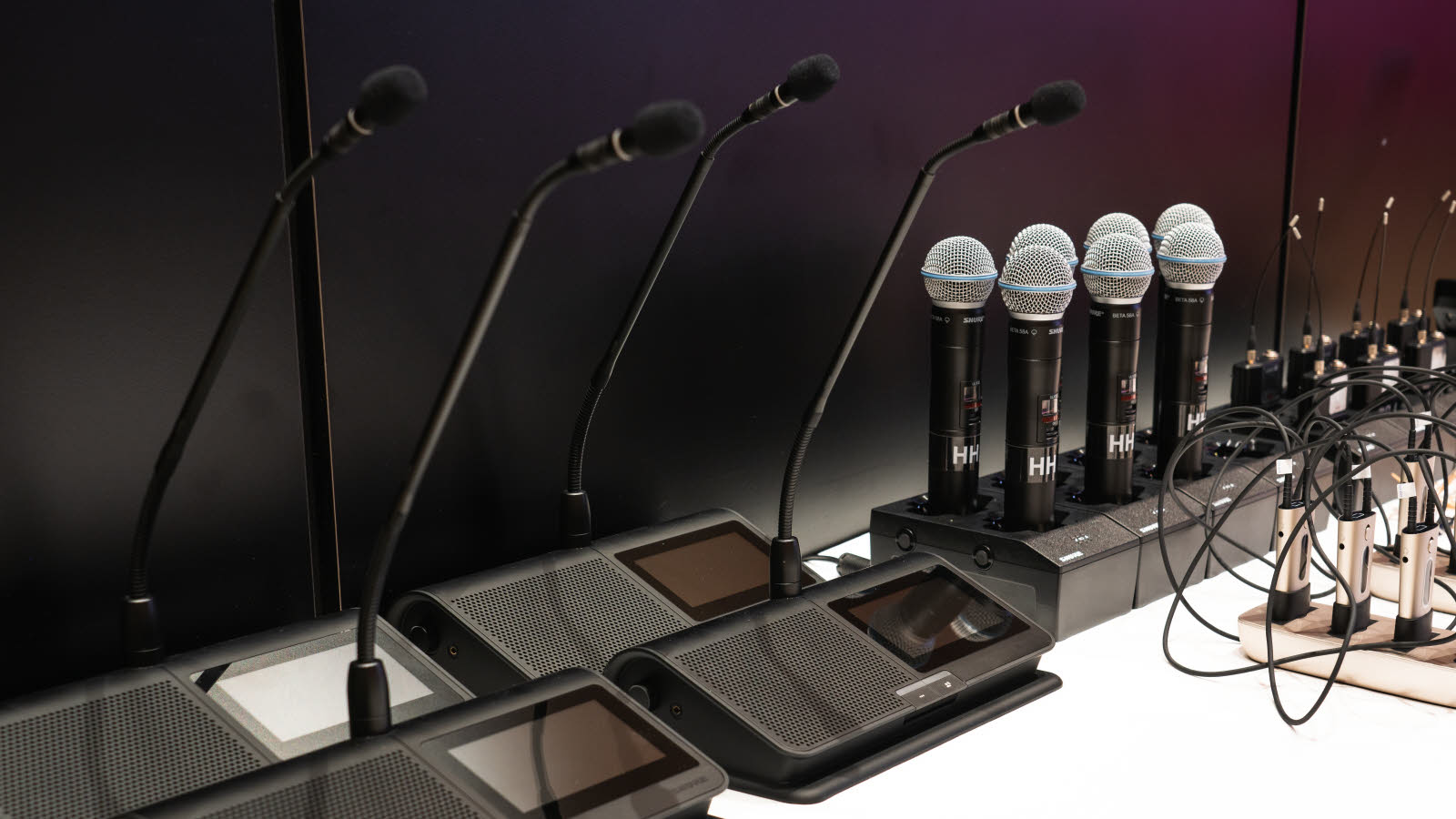 Configuration de la salle de classe Norgessalen au Thon Hotel Arena