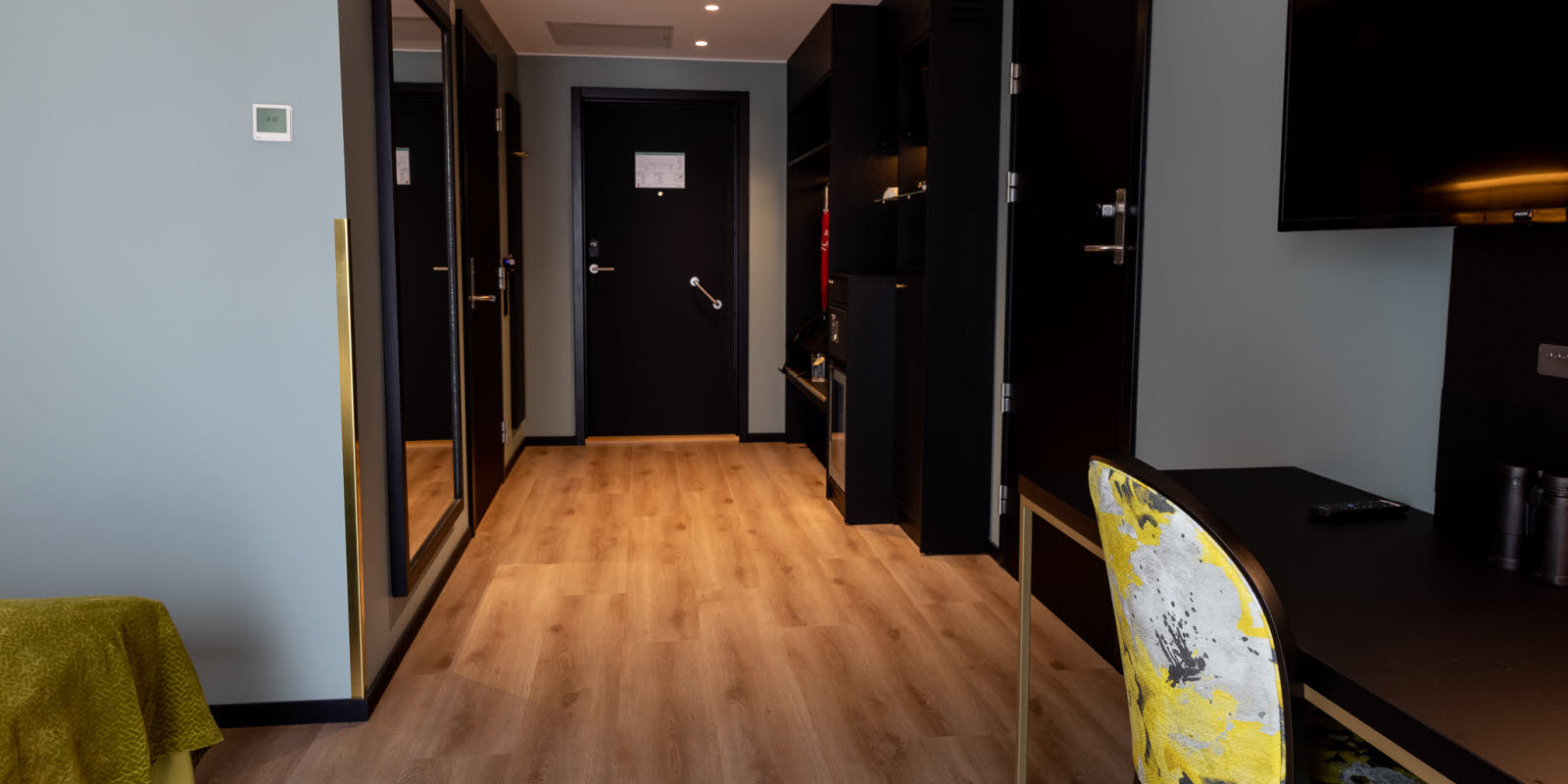 utsnitt av superior handikapvennlig rom på thon hotel svolvær