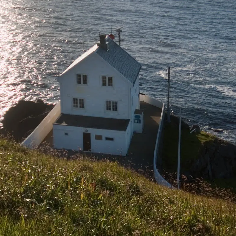 Kråkenes fyr på Måløy.