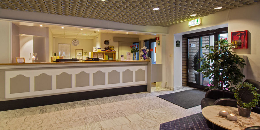 Receptie van Thon Hotel Måløy