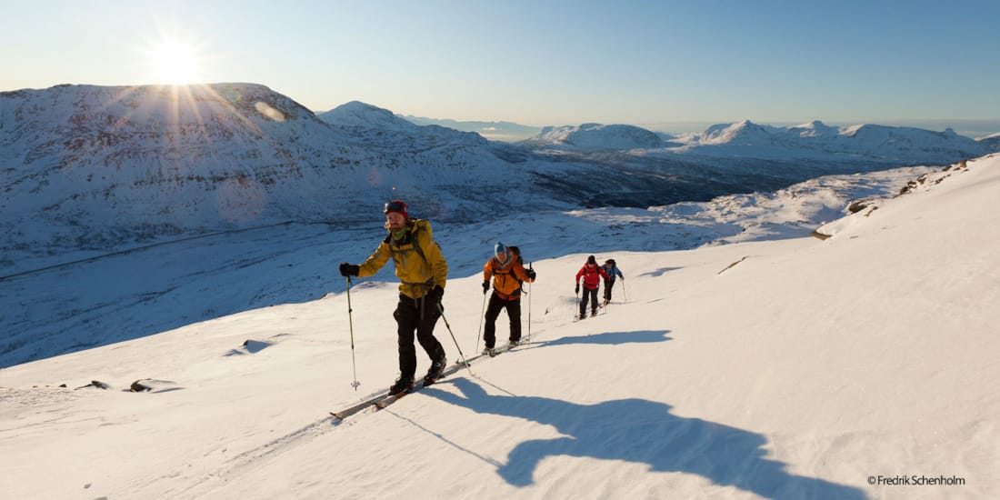 Ski-mountaineering in Narvik - © Fredrik Schenholm