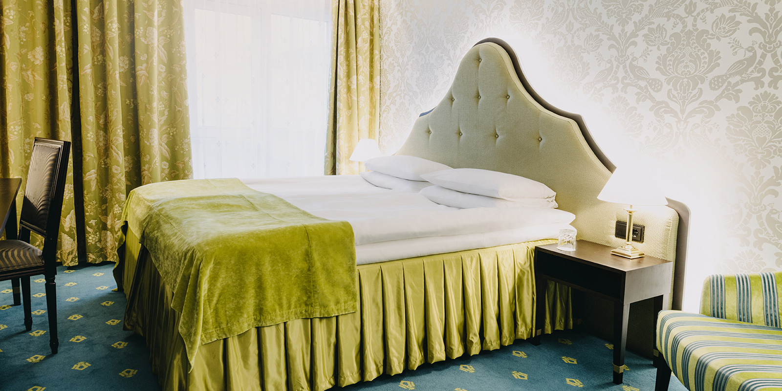 Säng i Standard Double Room Bristol