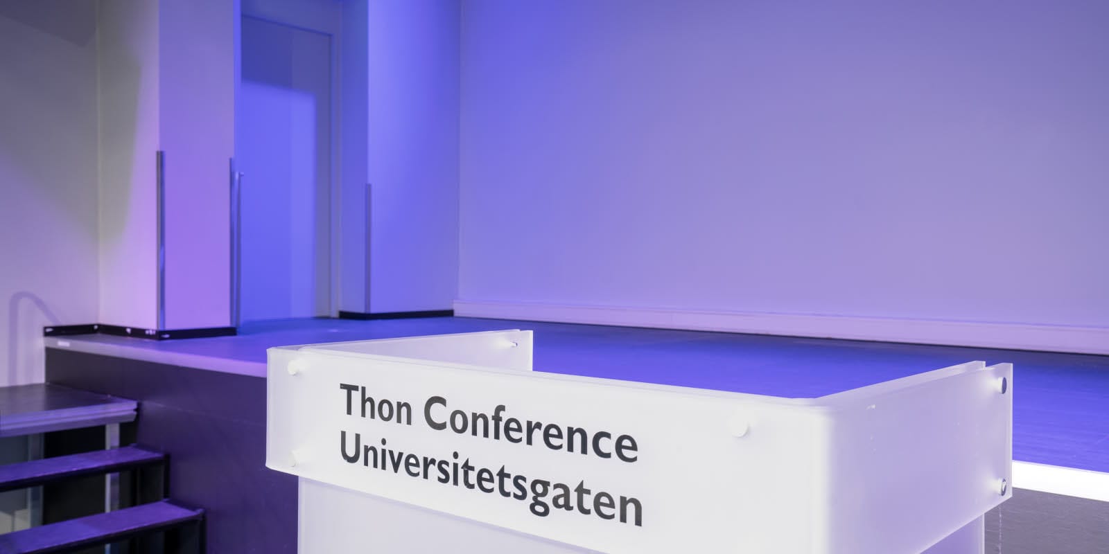 Detalj i konferensrummet Nansen på Thon Conference Universitetsgaten