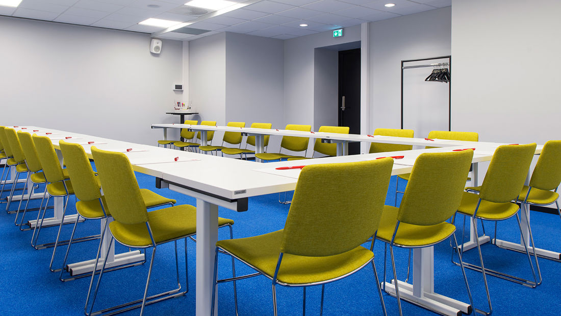 Konferenslokal med plats för 50 personer