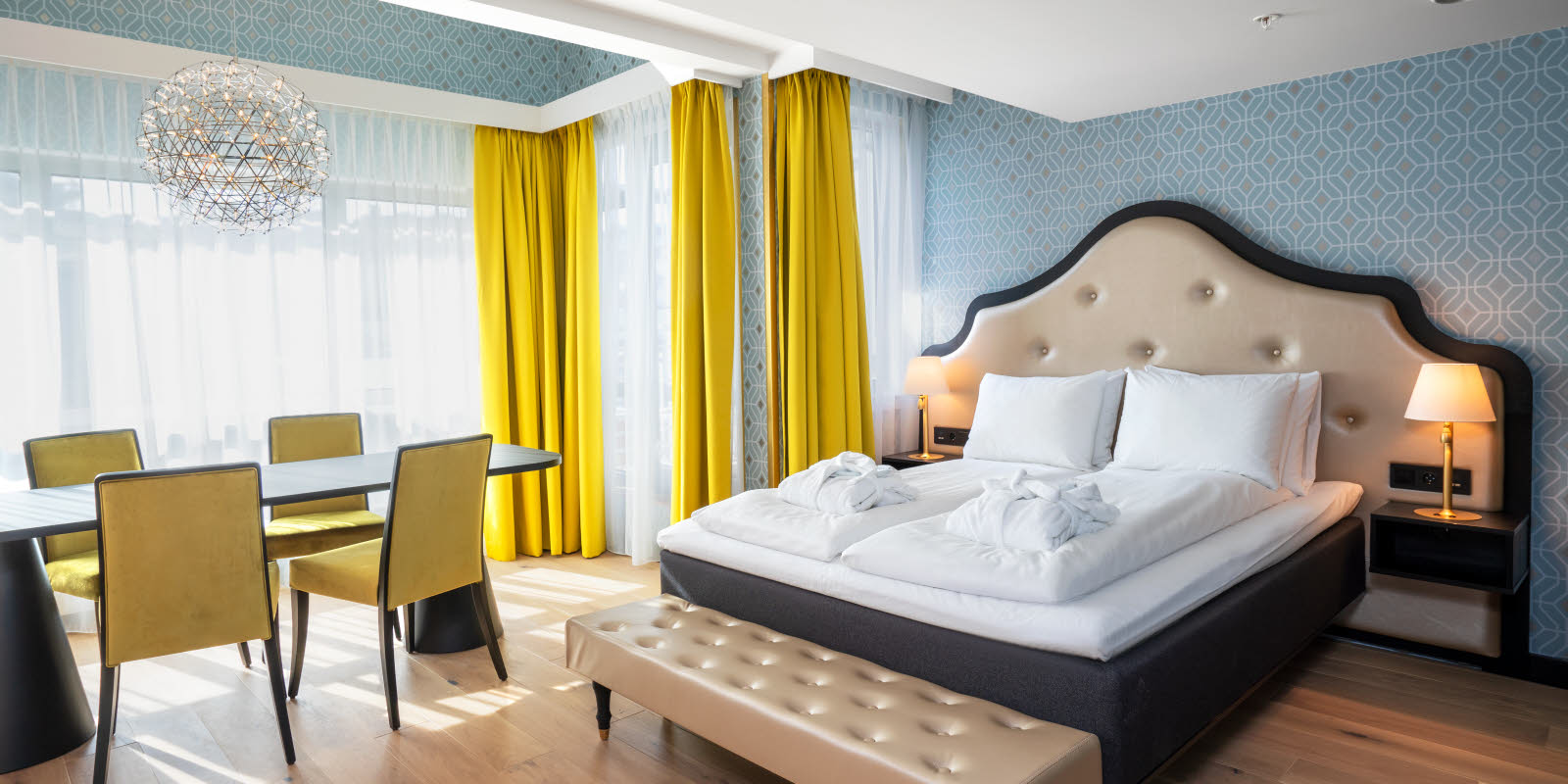 Business room dobbeltseng