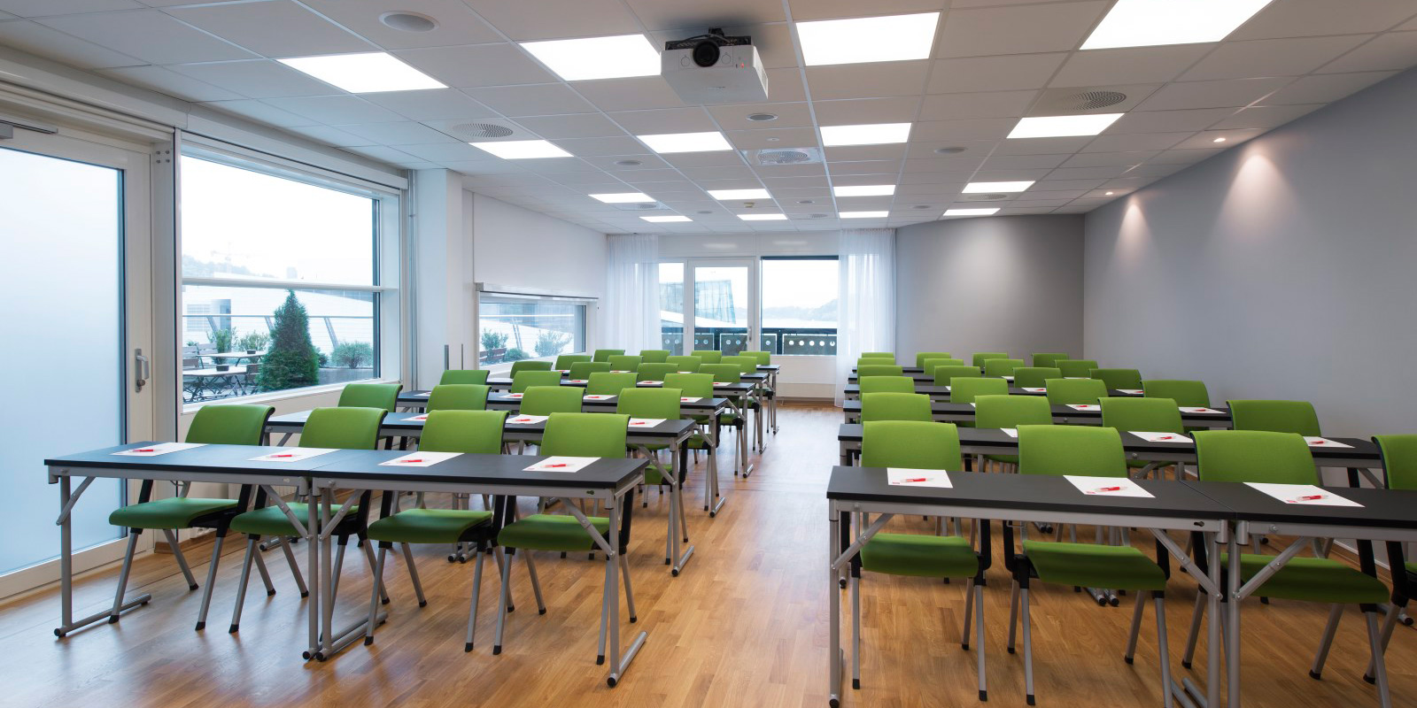 Konferencesal Carmen klasseværelse-opsætning