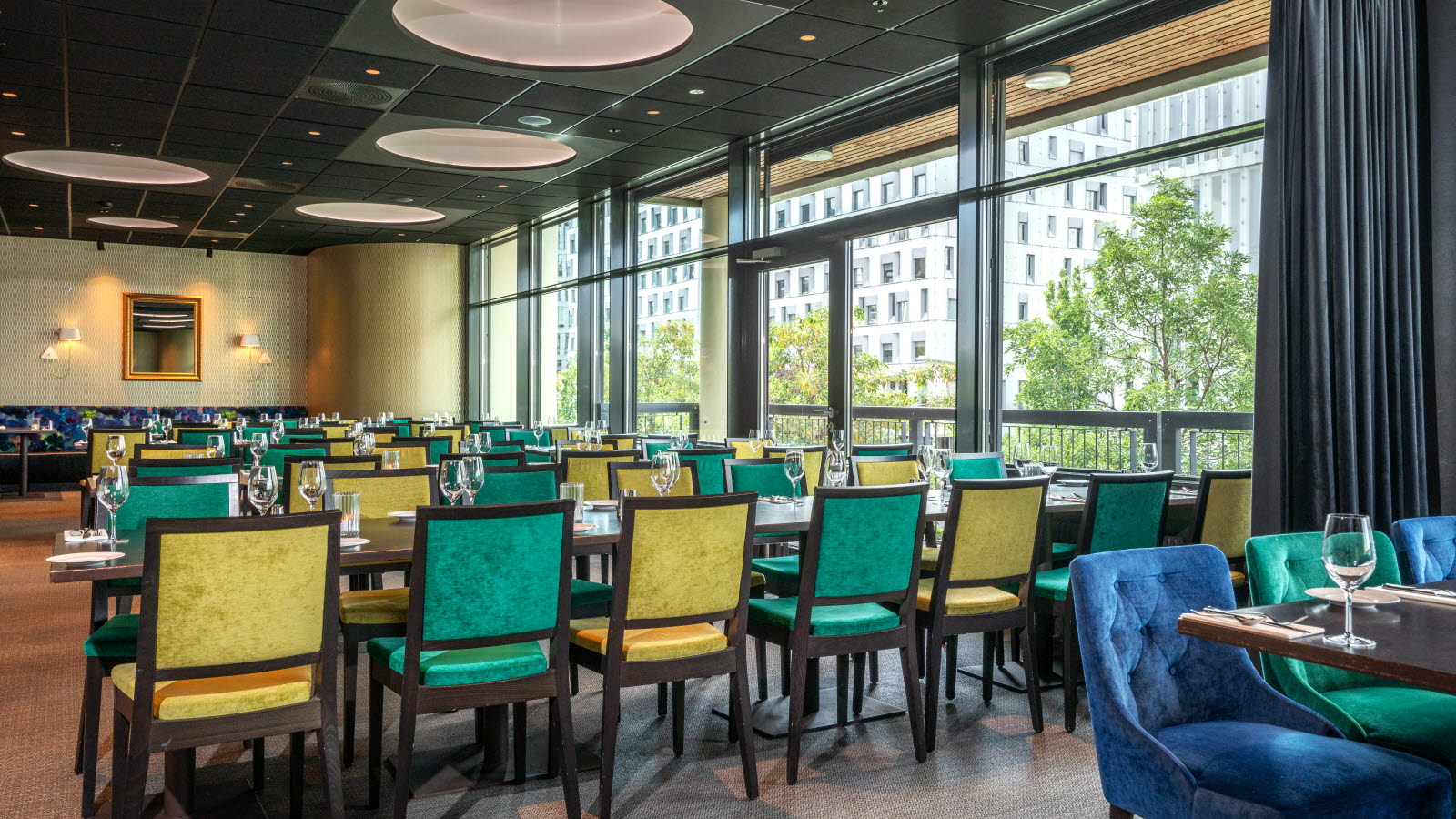 Buffé på restaurang Scala