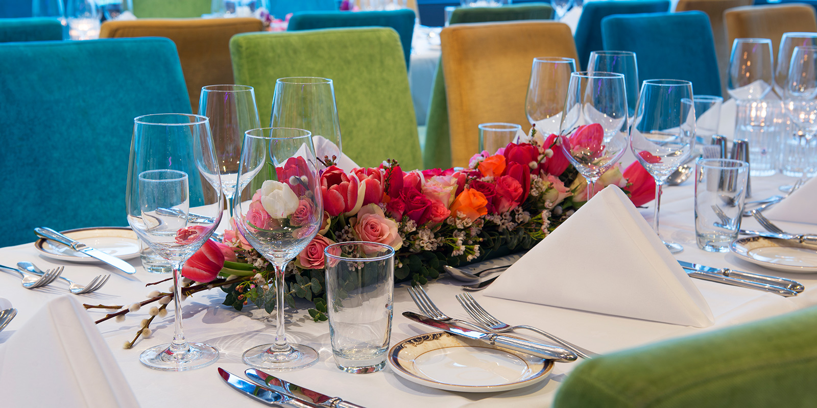 Scala restaurang festdukat bord