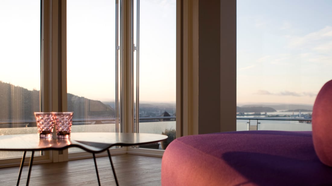 Utsikten från Thon Hotel Oslo Panorama