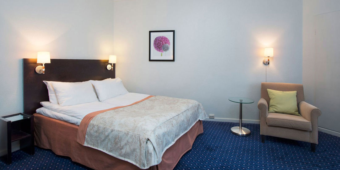 Lit dans un studio de Thon Hotel Slottsparken Apartments