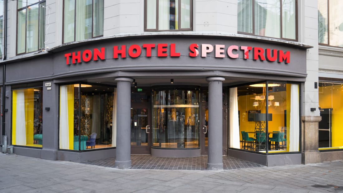 Fasad på Thon Hotels Spectrum