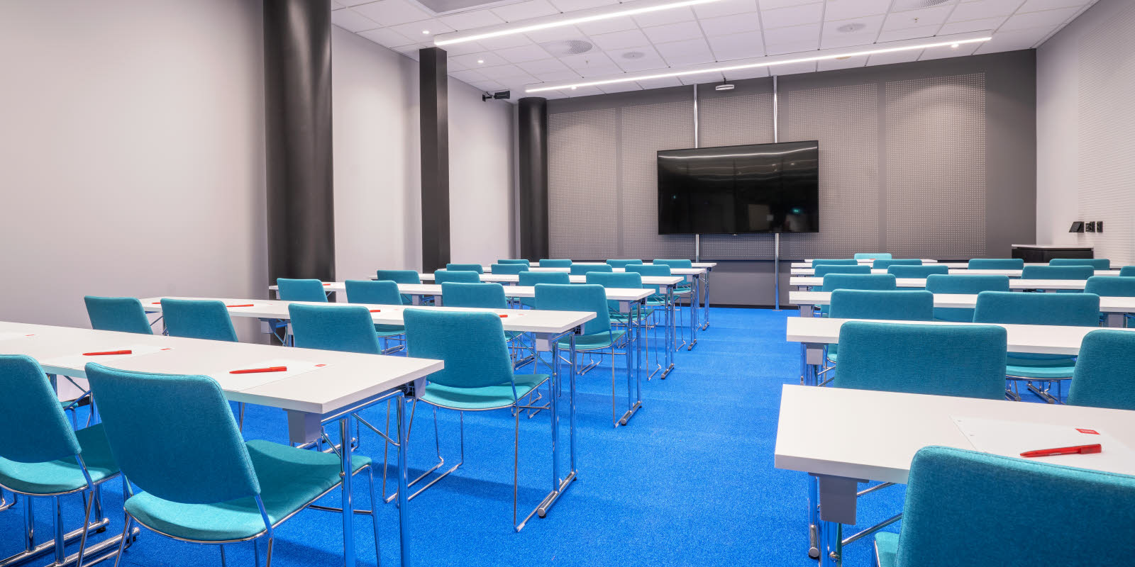 Korridor i konferanseområde på Thon Hotel Storo