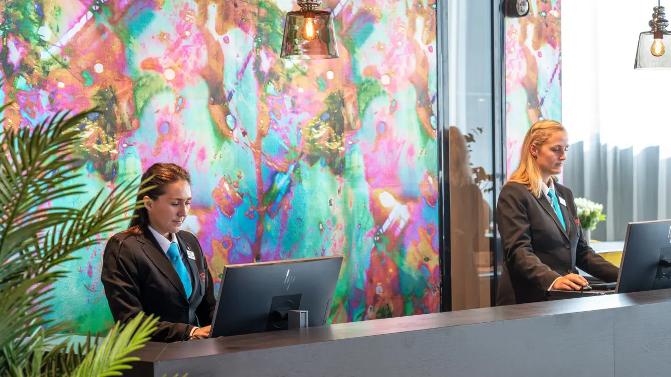 Reception area
