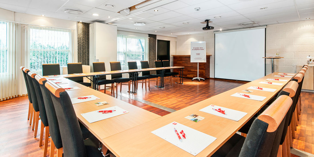 Vergaderzaal met ruimte voor 20 personen