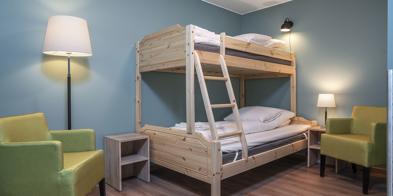 Køyeseng i familierom